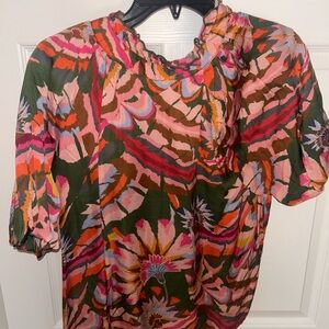 THML Multicolor Floral Blouse